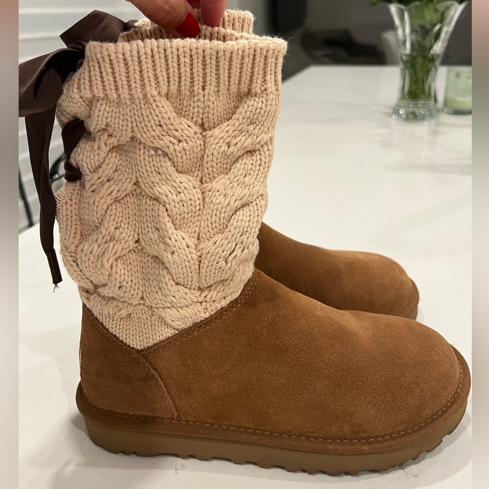 Ugg Kiandra Knit/Suede Boot